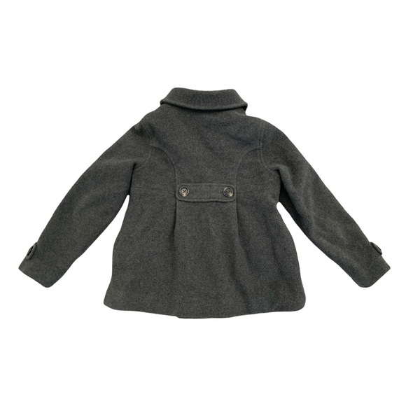 Mini Boden Wool Blend Pea Coat 7/8 - Picture 2 of 4